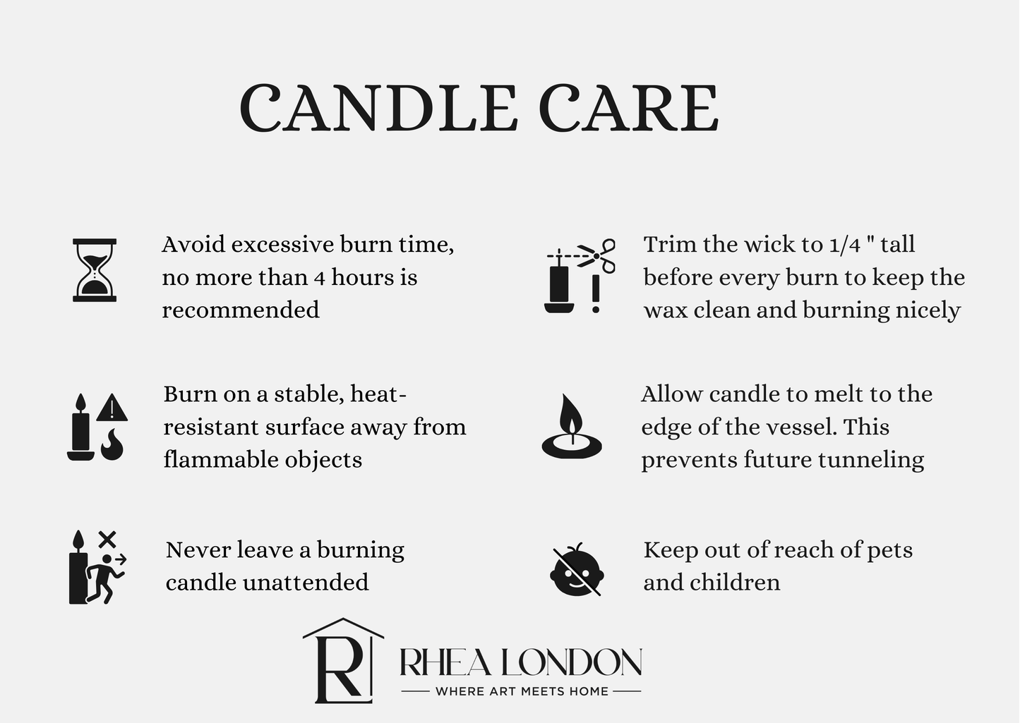 White Candle Refill: Pear & Rose & White Musk Natural Wax