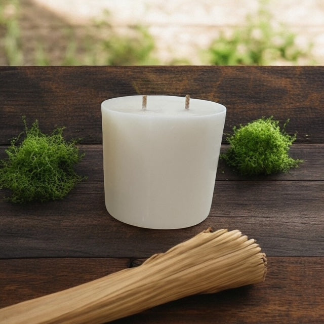 Soy Wax Candle Refill: Green Tea & Bergamot & Mandarin