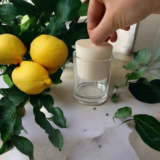 Soy Wax Candle Refill: Lemon Eucalyptus
