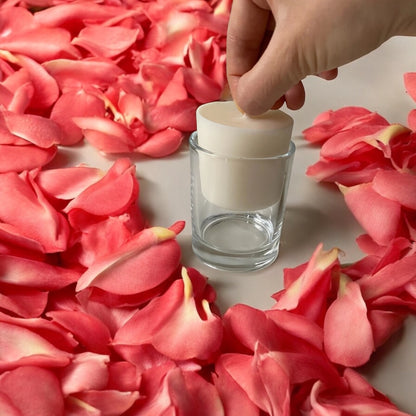 Pear& Rose soy wax scented candle refill