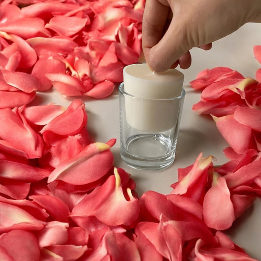 Pear& Rose soy wax scented candle refill