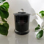 Black natural wax luxury big candle